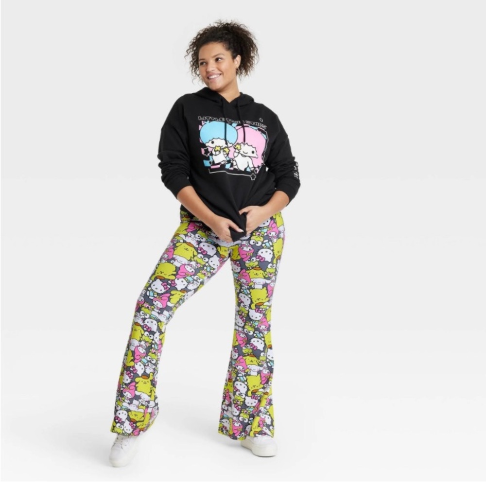 Hello Kitty flare pants